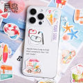 23/46 Pcs Let's Go Surfing Kawaii Paper Journaling Sticker Set For Gift Packing Scrapbooking Album Planner Journal Arts DIY Craft. 
