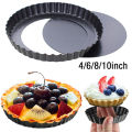 Loose bottom Tart pan Versatile Non-stick Heavy duty Quiche pan Fluted Removable Flan mold for Home baking Bakery Cooking enthusiasts Pastry Kitchen essential. 