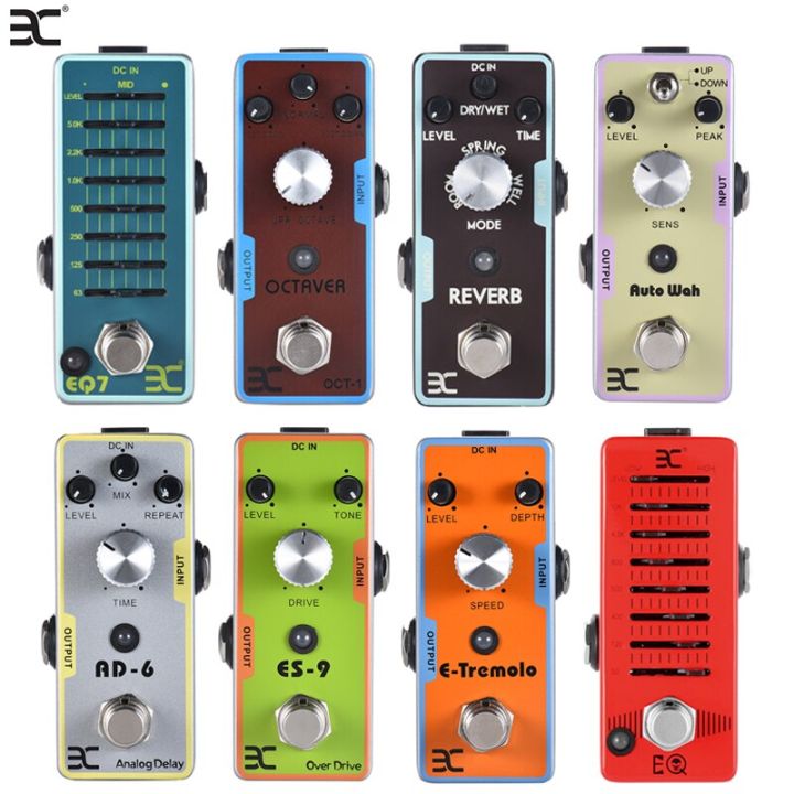 ENO Reverb Guitar Pedal True Bypass pedal Guitar Accessories Auto Wah/Equalizer/OCTAVE/Classic Distortion