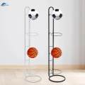 Vertical Ball Storage Kindergarten Standing Ball Rack 4 Tier Ball Rack. 