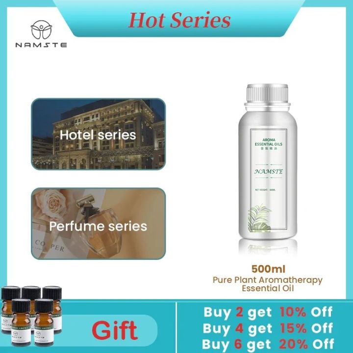 NAMSTE 500ml Hotel Fragrance Oil Essential Oil For Electric Diffuser Room Fragrance Home Flavoring Aroma Diffuser Essential Oil