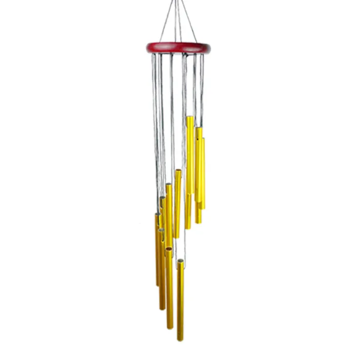 12/18%20Tubes%20Wind%20Chimes%20Pendant%20Solid%20Wood%20Disc%20Aluminum%20Tube%20Wind%20Chimes%20Bells%20Balcony%20Outdoor%20Yard%20Garden%20Home%20Decoration%20-%20Image%204