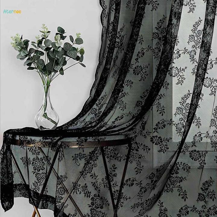 Black%20Lace%20Floral%20Net%20Curtains%20Window%20Curtains%20for%20Yard%20Bedroom%20Decoration%20100cmx140cm%20-%20Image%204