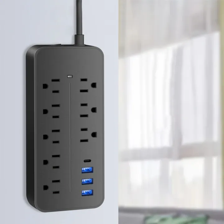 Power%20Surge%20Protection%20Plug%206/8%20AC%20Outlets%20Power%20Multi%20Tap%2010A%20110V%20220V%20Charge%20Electrical%20Socket%202000W%20Smart%20Outlet%20Power%20Strip%20-%20Image%202