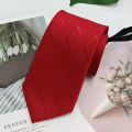 Yfashion Men Women Necktie, 6CM Stripe Neck Ties Zipper Tie For Graduation Photo, Group Choir, Office, During Travel. 