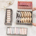 Underwear Storage Box Socks Bra Underpants Foldable Divider Drawer Closet Organizer Household Clothes Storage Sorting Tools. 