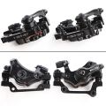 2 Sets Font And Back Bicycle Disc Brake Unit Disc Brake Caliper Bike Brake Set Bicycle Brake Set Cycle Dis Brake Set Cycle Disc Brake Set  Bicycle Accessories Cycle Parts Bicycle Parts Cycle Accessories. 
