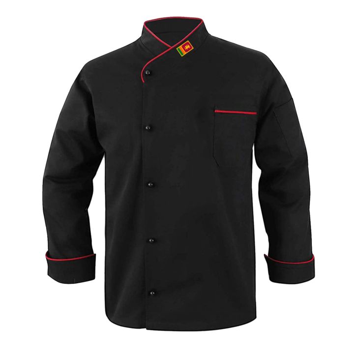Long%20Sleeve%20Black%20Chef%20Coat%20with%20Red%20piping%20-%20Image%204
