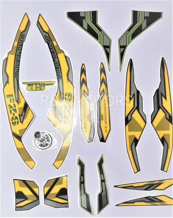 Yamaha%20Fzs%20V2%20Army%20Green%20Cama%20Full%20Sticker%20Set%20-%20Image%203