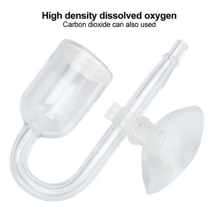 Aquarium CO2 Dioxide Refiner Fish Tank Transparent Dissolver Diffuser