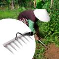 Weeding Rake Garden Weeding Tool for Farming Vegetable Plowing Tilling Soil. 