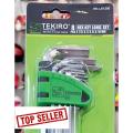 Hex key set 8 pcs long allen key tekiro. 