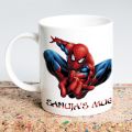 Spiderman Marvel SUPERHERO collection personalized mug cup for birthday kids, gift for children’s day. 
