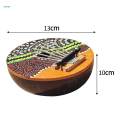 Kalimbas Portable Mbira Handpainted Patterns Exquisite Thumb Piano Music Instrument for Adults. 