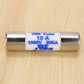 Multimeter 10 x 38mm 1000V 10A Cylinder Ceramic Fuse White. 