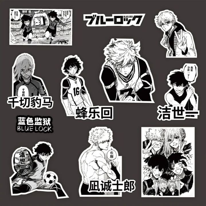 Sticker Nagi Color Waitz Naitz 70pcs Anime Stickers Isagi Yoichi Bachira Meguru Seishiro ...