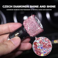 Dual Port Bling Usb Car Charger Crystal Diamond 3a 3-In-1 Fast Charger Cable Socket Multi Port Adapter Flashing Decorative Plug. 