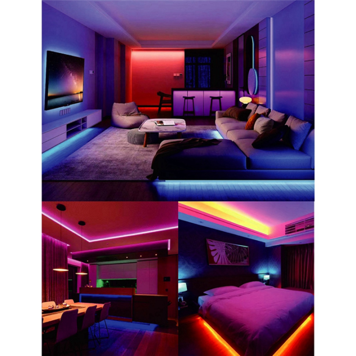 LED Strip Light Controller with 8 Key Touch Panel Wireless Controller ...