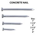 Concrete Nails (1″-4″) Quality Nails 10 Pcs. 