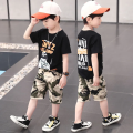 OVER Children's Fashion 2PCS（Tops+Shorts）High Quality Korean Shorts for kids boys casual clothes 2 to 3 to 4 to 5 to 6 to 7 to 8 to 9 to 10 to 11 to 12 to 13 to 14 year old 2023 new sando blouses t shirt terno for teens sale #BT-2023 b52. 