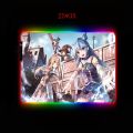 Pc Desk Computer Large Rubber Mat Pad Konosuba Girl Edge Mousepad Megumin Anti-Slip Locking Gamer Mrgbest Mouse Anime Natural(No Led 250X290X2Mm). 