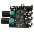 2 Way Sound Mixer Professional 2 in 2 Out Low Noise Stereo Sound Mixer for Amplifiers. 