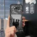 Card slot Waterproof Phone Case For Xiaomi Poco X3 NFC/X3 Pro Anti-dust protective Soft case Dirt-resistant Back Cover. 