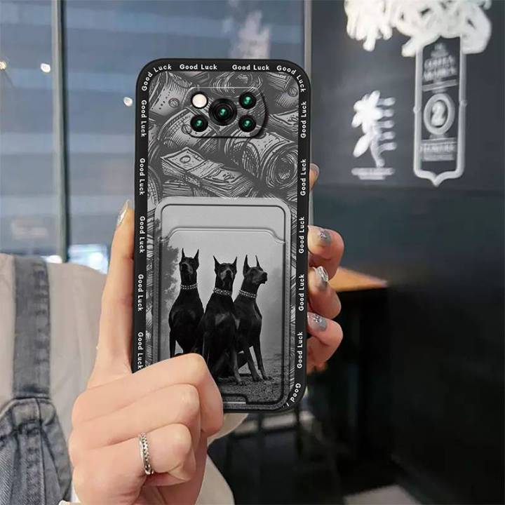 Card%20slot%20Waterproof%20Phone%20Case%20For%20Xiaomi%20Poco%20X3%20NFC/X3%20Pro%20Anti-dust%20protective%20Soft%20case%20Dirt-resistant%20Back%20Cover%20-%20Image%2010