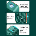 Desk Cooling Misting Fan, Table Mist Spray Fan 5 Speeds 180ml Water Tank for Camping for Bedroom. 