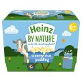 Heinz By Nature Creamy Rice Pudding 4+ Months 4 x 100g. 