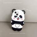 Dengfeierru Stereoscopic Cute Cartoon Panda Bear Phone Case For iPhone Sales promotion 11 12 13 14 15 Pro Max/Pro Silicone Soft Back Cover. 