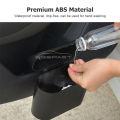 Geepact Car Mini Trash Bin Flip Lid Dust Bin Car Portable Dustbin Hanging Vehicle Garbage Waterproof Recycling Bin Dust Case Storage Box Square Pressing Type Trash Can Wastebasket Organizer Auto Interior Accessories for Car Office Home. 