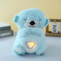 Breathing Teddy Bear Breathing Otter with Soft Music. 
