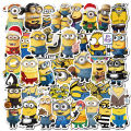 20/40/60 pcs Minions Cute Cartoon Stickers for Phone Laptop Motorcycle for Kids. 