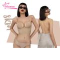 Muses Mall Women Bra Women Deep U Neck Bra Shaper Beauty Back Backless Push Up Spaghetti Straps Padded Brassiere U-shaped Front Bra. 