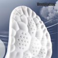 4D Massage Insoles Women Men High Elasticity Soft Shoe Pads Shock Absorption Cushion Arch Support Insole. 