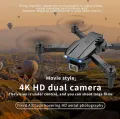 E99 Pro 4K HD Dual Camera Drone Foldable Design Long Flight Time WiFi FPV Smart Drone Optical Flow Positioning Wide Angle Aerial Photography Quadcopter Best Price Daraz. 