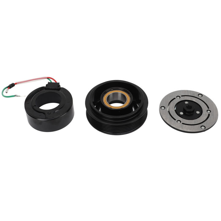 AC Compressor Clutch Kit AC Compressor Clutch Pulley Coil Plate Stable Performance Durable for Car