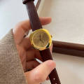 【QuasarQuarters】Vintage Small Gold Watch for Women ins student style brightening light luxury high-end quartz watch. 