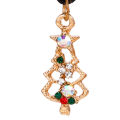 Collar Neckle Rhinestone Heart Dangle Clavicle Neckle. 