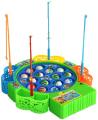 Fishing game exciting family game 15 Pcs kid play catching fish game toy music. 