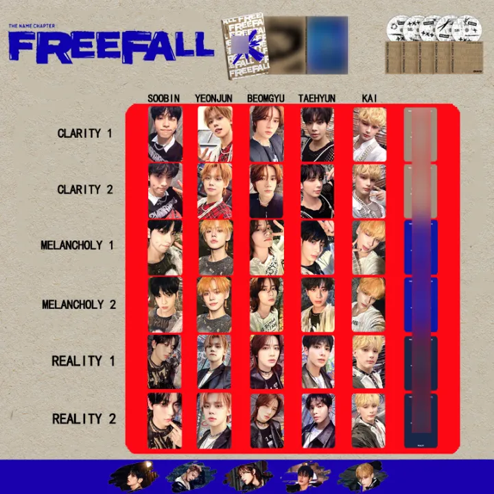 Nightmaree TXT new album FREEFALL single artist Choi Soobin SOOBIN TAEH