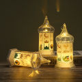 Ramadan Festival Decoration For Home LED Wall Hanging Lantern Mubarak Portable Night Light Ornament Party Decor 1Pcs. 