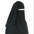Women and girls Hijab black color tree Niqab Veil Face and eye full cover Cover Scarf Shawl. 