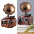 Classical Retro Gramophone Art Music Box Home Desktop Decoration Crafts. 