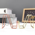 Nordic Ins Iron Display Stand Easel Picture Frame Stand Pedestal Holder Art Book Photo Bowl Storage Rack Plate Dish Rack 1Pcs. 