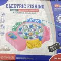 Fishing game exciting family game 15 Pcs kid play catching fish game toy music. 