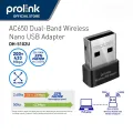 PROLiNK DH-5102U AC11 AC650 Wireless MU-MIMO dual-band WIFI Adapter. 