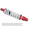 Motorcycle Rear Suspension Shock Shock Damper295mm Motorcycle Rear Shock. 