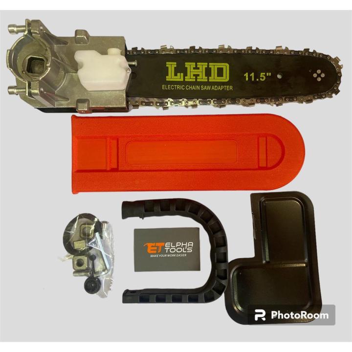 Angle Grinder Chainsaw Attachment 11.5 Inch Chainsaw Bracket For Electric Angle Grinder To Chain Saw